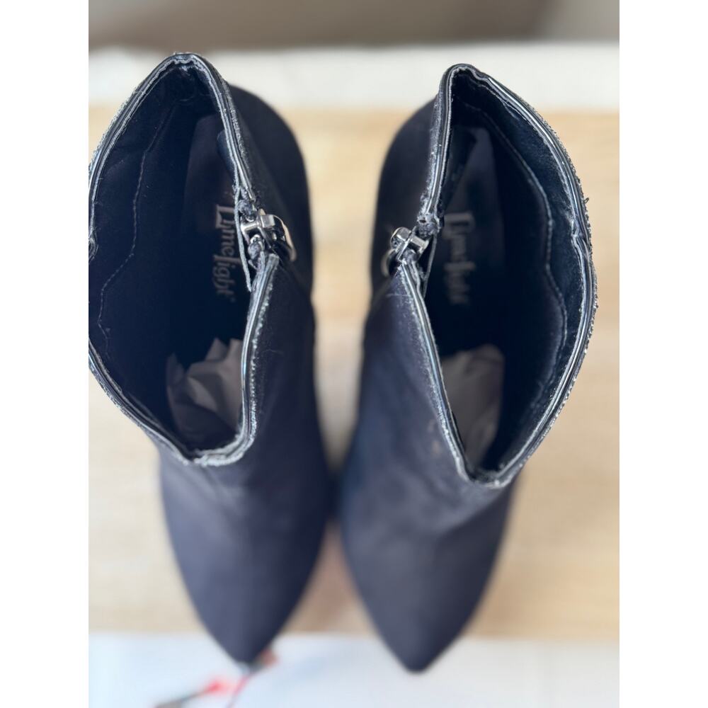 Limelight Black Suede Ankle Booties - Women’s Size 9 - Picture 6 of 7